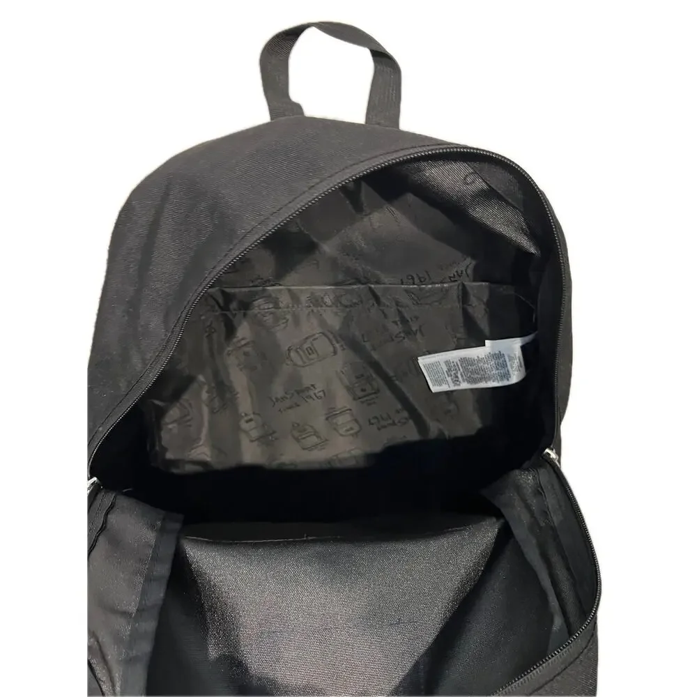 JanSport Crosstown Plus Black Daily Backpack